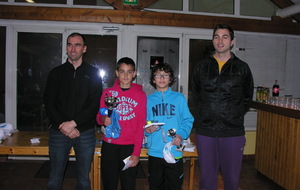 Vainqueur Jules Germain
Finaliste  Ridouane Masmoudi 
  11-12 ans garçon
