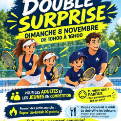 🎾DOUBLE SURPRISE au club ! 🎾